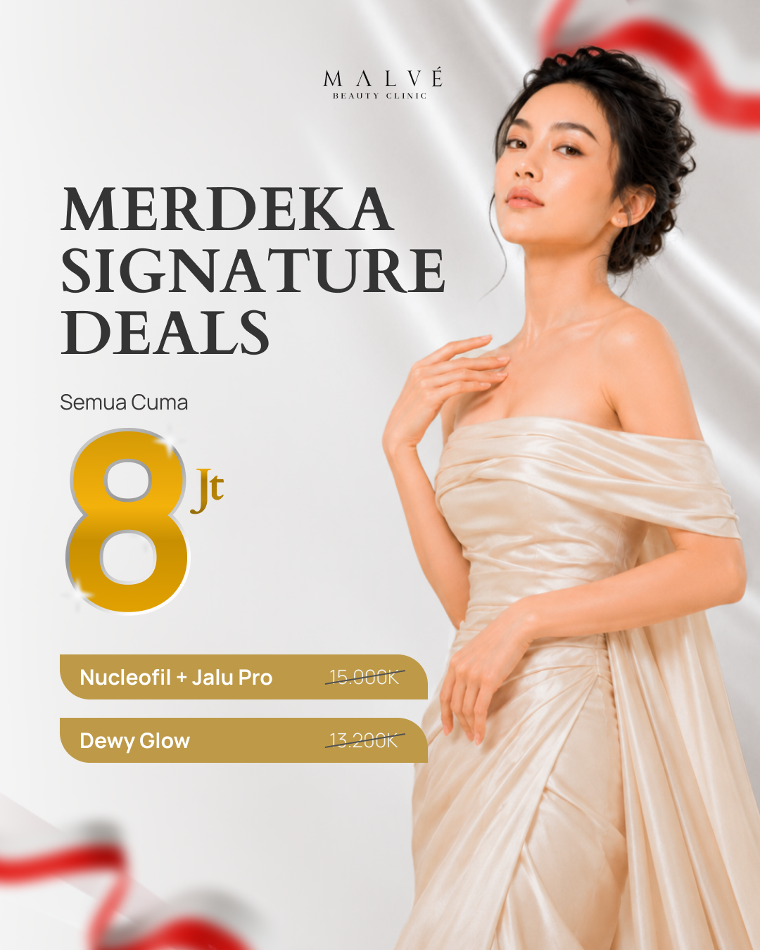 Card promo Merdeka Signature semua pilihan Rp8 juta